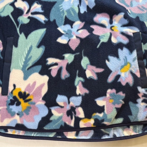 Vera Bradley Women's Snap Collar Fleece Pullover Sweatshirt Size Medium - Picture 9 of 9